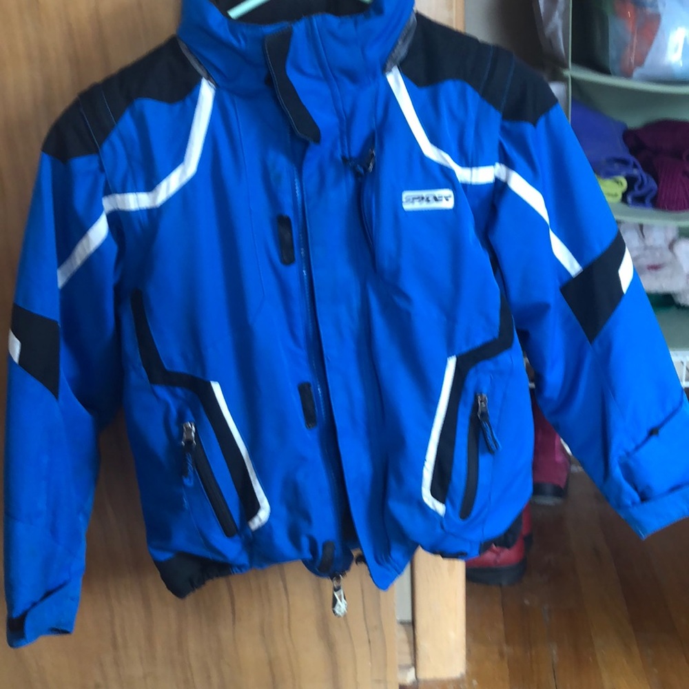 Spyder boys ski jackey sz 10